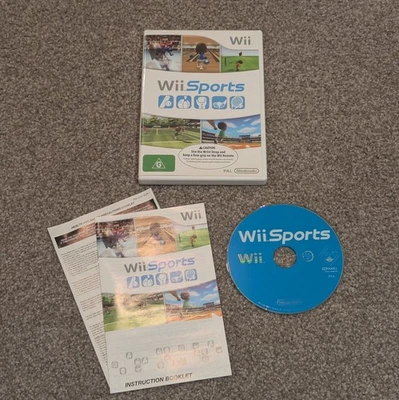 Wii Sports (Nintendo Wii, 2006) PAL AUS - Complete - Tested & Working - Image 1 of 4