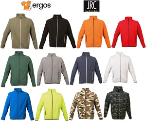 JRC METZ MAN Felpa in Pile da Uomo Con Zip intera Tasche Collo Alto Invernale - Imagen 1 de 15