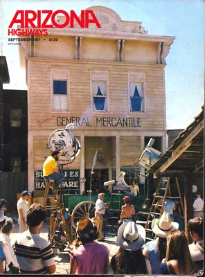 Arizona Highways Magazine September 1981 Hollywood Movie Location Ted De Grazia - Image 1 of 4