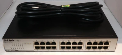 D-LINK GO-SW-24GE 24 Port Gigabit Unmanaged Metal Desktop Ethernet Switch - Image 1 of 3