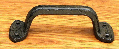 Single Cast Iron Gate Handle Home Garden Rustic Cabin Decor Cover