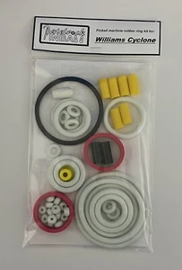 1988 Williams Cyclone Pinball Machine Rubber Ring Kit - Picture 1 of 2