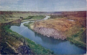 postcard snake river  blue lakes - Bild 1 von 2