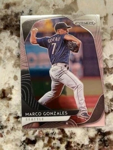 Tarjeta base Panini Prism Prizm 2020 Seattle Mariners Marco Gonzales #45 - Imagen 1 de 1