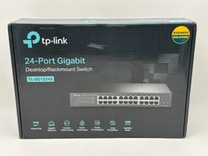 TP-LINK TL-SG1024S 24 Port Ethernet Switch - Picture 1 of 6