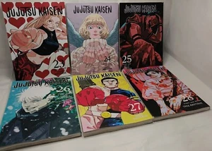 Jujutsu Kaisen vol 23 - 28 6 books manga comics English Gege Akutami - Picture 1 of 9