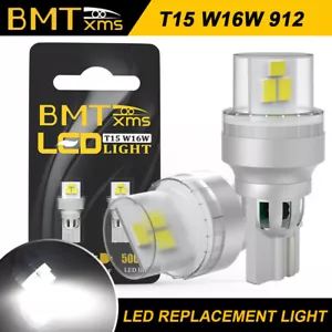 2X T15 921 LED Backup Reverse Light 6000K for 2007-2012 Dodge Ram 1500 2500 3500 - Picture 1 of 12