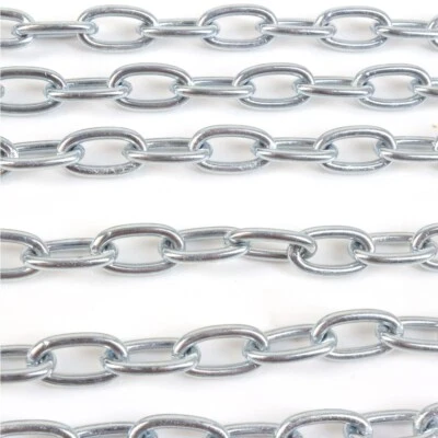 2 Metre Steel Chain Jewellery Finding Industrial Style Necklace Belt 2mm Thick - Image 1 of 3