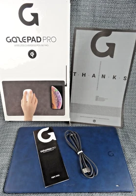 Alfombrilla de ratón de carga inalámbrica GozePad Pro - USB C Foto 1 de 4
