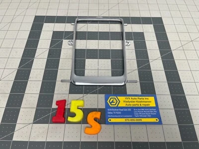 11-18 Volvo S60 V60 CLIMATE CONTROL BEZEL TRIM COVER Chrome OEM 31267052 - Image 1 of 4