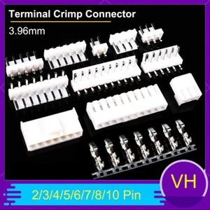 JST VH 3.96mm Plug Socket Crimps 2/3/4/5/6/7/8/9/10/12 Pin Crimp Connector - Picture 1 of 35