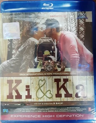 Ki And Ka Blu-Ray - Kareena Kapoor, Arjun Kapoor - Bollywood Movie Bluray - Image 1 of 2
