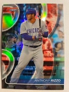 2020 Bowmans Best Refractor Anthony Rizzo #8  - Cubs