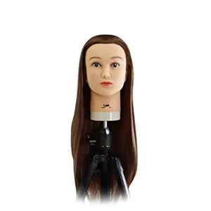 MK-F-753 MANIQUÍ DE CORTE DE ENTRENAMIENTO DE CABELLO CELEBRIDAD BELLEZA SALÓN LEXI 26" - Imagen 1 de 1