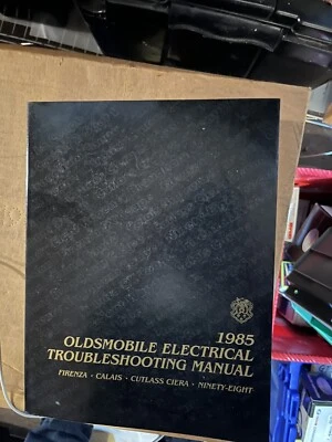 1985 Oldsmobile Electrical Troubleshooting  Manual - Firenza, Cutlass Supreme - Image 1 of 2