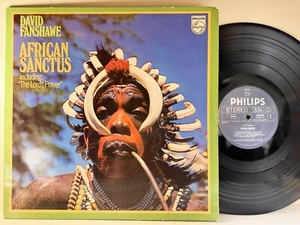 Folk LP DAVID FANSHAWE African Sanctus Philips Holland 1975 VG+ Gatefold - Picture 1 of 2