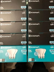 10 X (3-Pack) Ecosmart 65W Equivalent DAYLIGHT BR30 Dimmable LED Light Bulb  - Picture 1 of 9