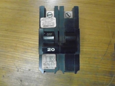 NOS Federal Pacific FPE Stab-Lok Breaker 2 Pole 20 Amp 120/240V LP-8225 Type NA