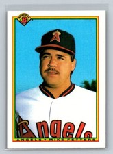1990 Bowman #286 Mike Fetters California Angels Baseball Card