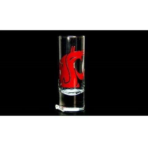 Washington State Cougars NCAA "Hype" Tall Shot Glass Cover