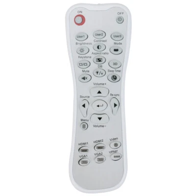 New Replace Remote Control for Optoma Projector HD26 Gt1080 HD141X HD143X HD142X