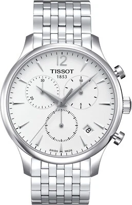 Montre chronographe homme TISSOT T-Classic Tradition 42 mm T063.617.11.037.00 - Photo 1/4