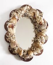 Vintage Anthony Redmile Style One-Of-A-Kind Handmade Shell Encrusted Mirror