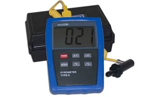 INTERCOMP Digitial Pyrometer w/Probe and Case 360012 - Picture 1 of 1
