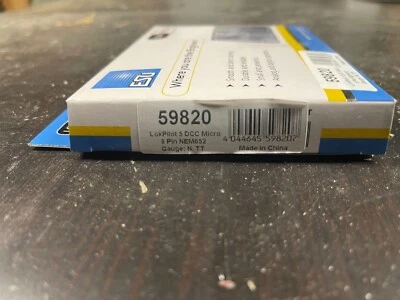 ESU 59820 LokPilot 5 DCC Micro Decoder 8 Pin harness plug NEM652  - Image 1 of 3