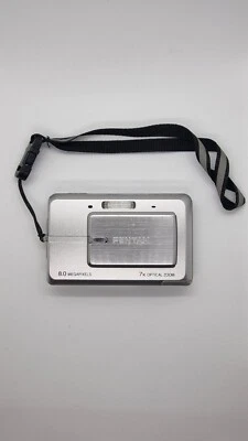 Pentax Optio Z10 8MP Compact Digital Camera, + memory card (tested) - Image 1 of 4