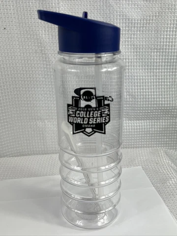 NCAA Men’s College World Series OMAHA 2018 Water Bottle Never Used CWS Promo WOW Cover
