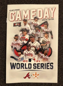 Atlanta Braves 2021 World Series Gameday Program - Picture 1 of 2