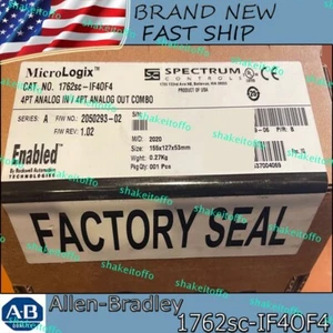 Nuevo sellado de fábrica Allen-Bradley 1762sc-IF4OF4 envío gratuito stock en EE. UU. AB - Imagen 1 de 5