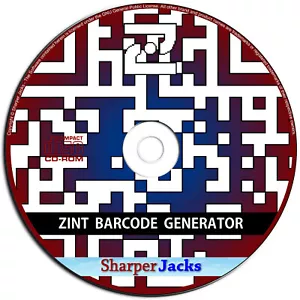 NEW & Fast Ship! Zint Barcode Generator QR Code Creator Software - Windows Disc - Picture 1 of 12