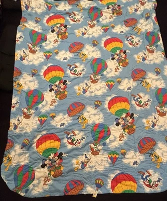 Vintage Mickey and Friends Huey, Dewey, and Louie blanket  - Image 1 of 2