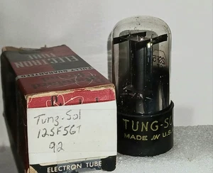 Tubo de vacío de audio Tung-Sol 12SF5GT probado de colección - Imagen 1 de 5