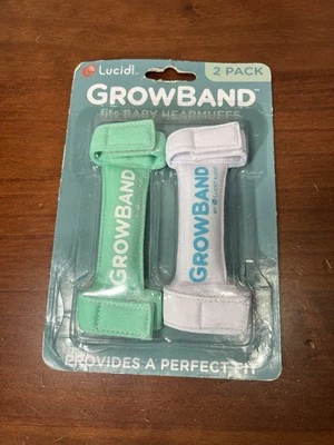 Lucid Audio Hear Muffs Grow Bands 2 Pack Cove-The-Ear Sound Protection Ear Muffs - Image 1 of 2