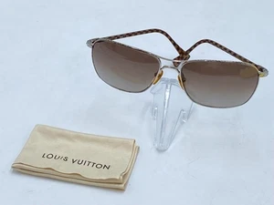 LOUIS VUITTON Damier Sunglasses Z0035U Brown - Picture 1 of 18