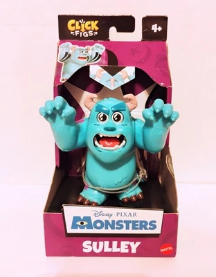 Disney Pixar Monsters Inc. Click Figs SULLEY 3" NOVO  - Imagem 1 de 4