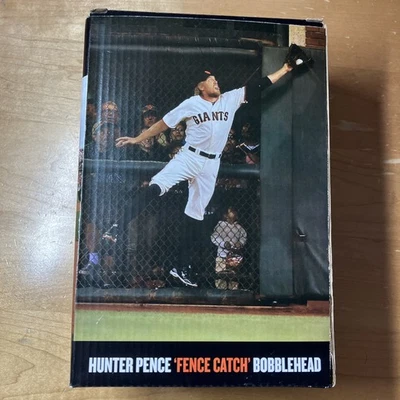 Hunter Pence Fence Catch Bobblehead San Francisco Giants World Series Champions - Image 1 of 4