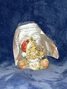 1992 Enesco Cherished Teddies Steven "A Season Filled With Sweetness"  - Picture 1 of 4