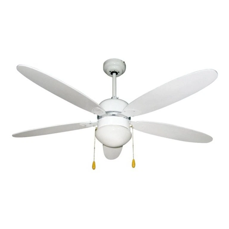 Zephir - ZFS9110B - Ventilatore a soffitto ø124 cm - luce + 5 pale - bianco - Immagine 1 di 1