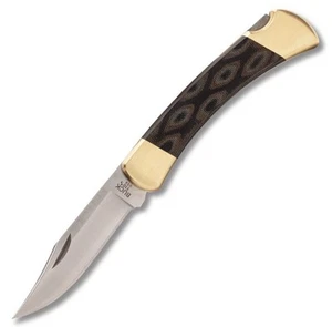 Buck SMKW Exclusive 110 Folding Hunter - Python Micarta - Satin MagnaCut - Picture 1 of 5