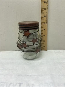 (AM24) Stern Deko Glas - Bild 1 von 4