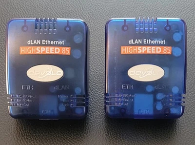 Devolo High Speed 85               dLAN Ethernet 2 Stück  - Bild 1 von 2