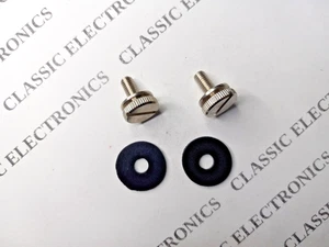 Lot of Cobra 29LTD Classic 5mm Radio Mounting Screws Chrome W/ Rubber Washers - Picture 1 of 6