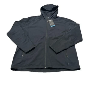 NEW KUHL Men's Spekter Full Zip  Hoody Size 3XL Black - Picture 1 of 3
