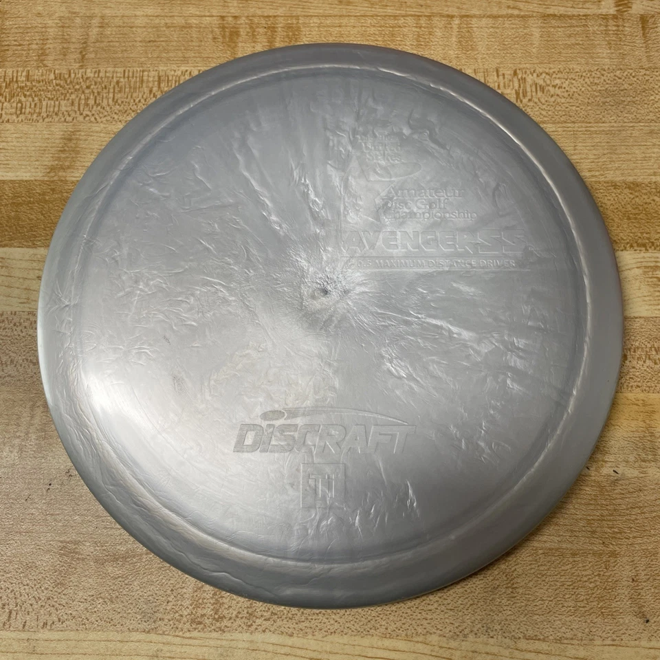 Discraft Ti Avenger SS Amateur Disc Golf Championship 167g OOP Rare - Image 1 of 2