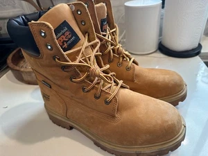 Timberland PRO 8" 26002 Direct Attach Men's Size 11.5 M Wheat Steel Toe - Picture 1 of 16