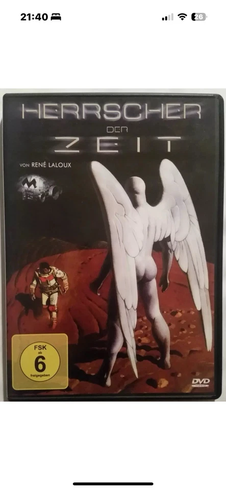 Herrscher der Zeit Rene Laloux DVD Neu Rarität Versiegelt Inkl. Porto! - Bild 1 von 2